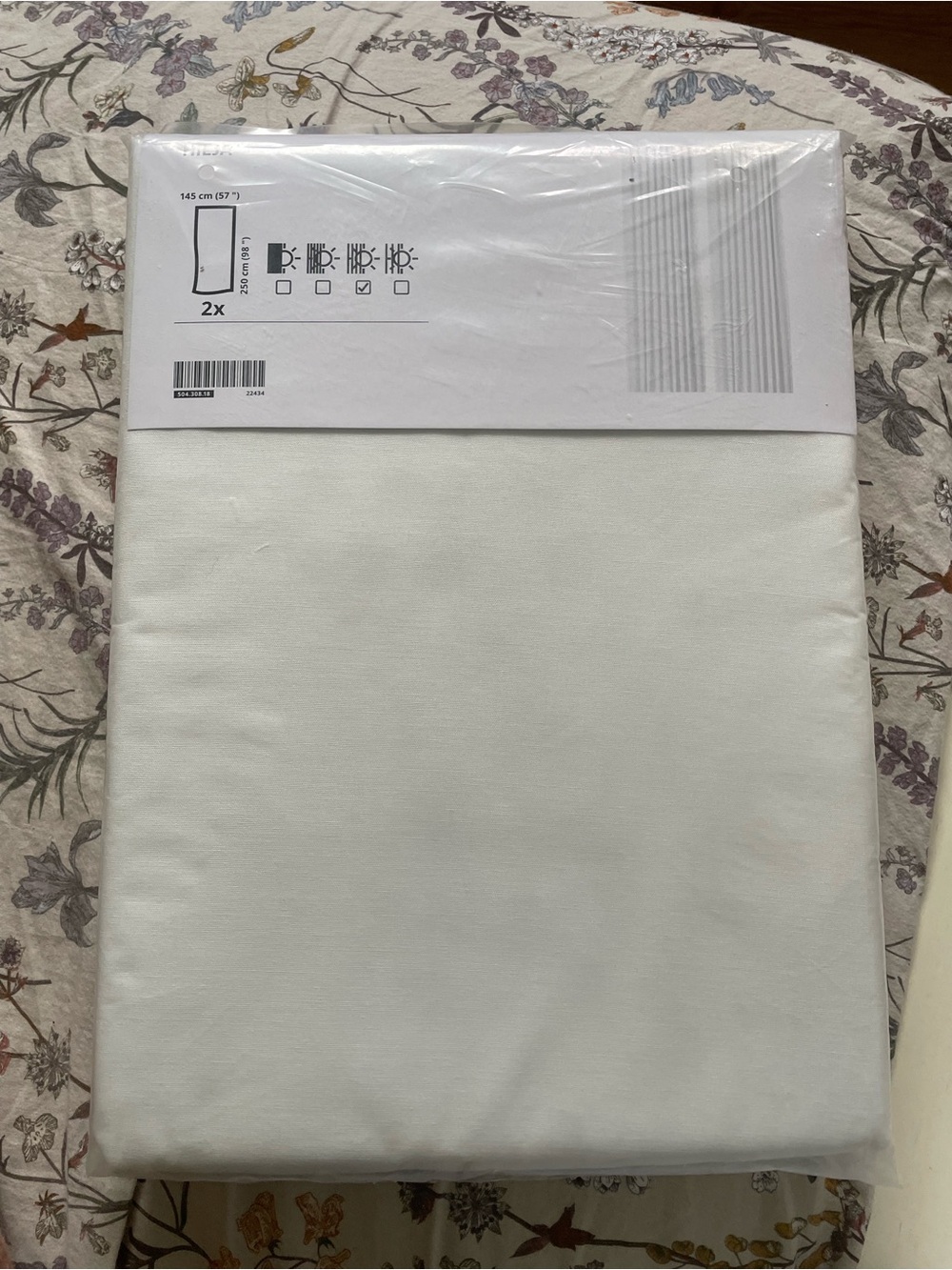New IKEA HILJA curtains